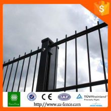 Powder coated Double Wire Black Metal Fence Panel with Alibaba Trade Assurance